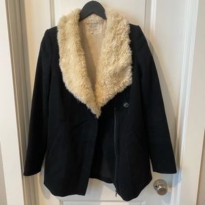 Zara fur coat Size S